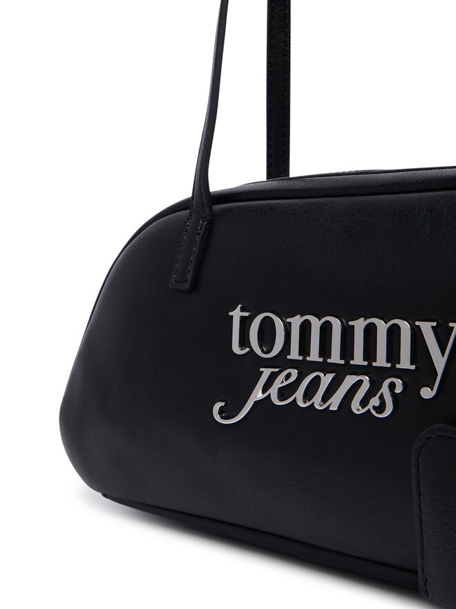 Tommy Jeans Handtasche Tommy Jeans Tjw Bold Shoulder Bag AW0AW18787 Schwarz