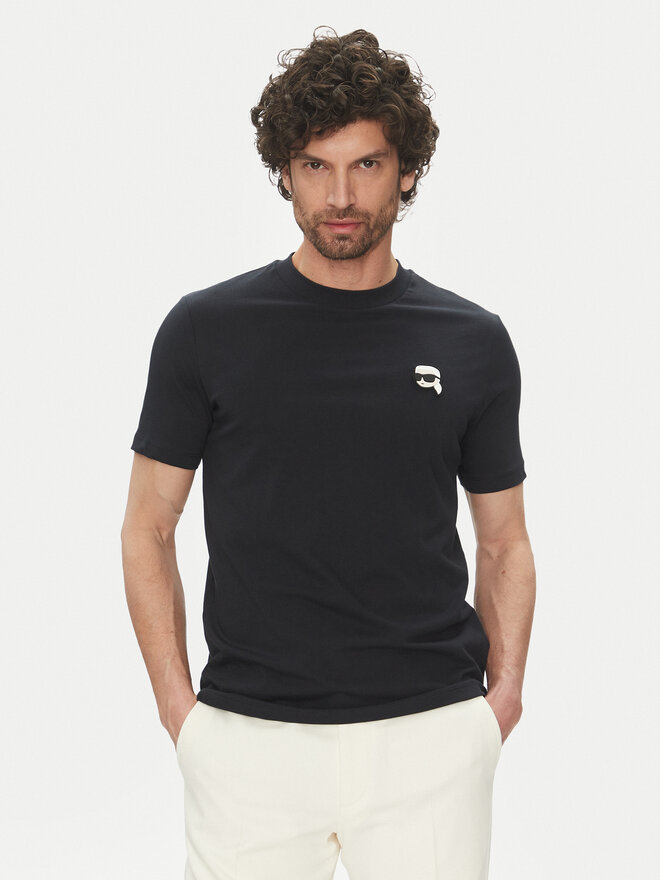 KARL LAGERFELD KARL LAGERFELD Camiseta 755710 552224 Azul marino Regular Fit