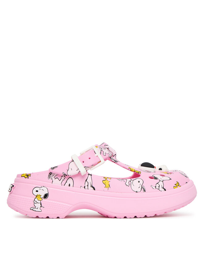 Crocs Pantoletten Crocs Peanuts Mary Jane Clog 211130 Rosa