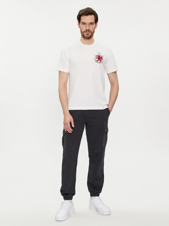 Aeronautica Militare Aeronautica Militare Camiseta 241TS2201J629 Blanco Regular Fit