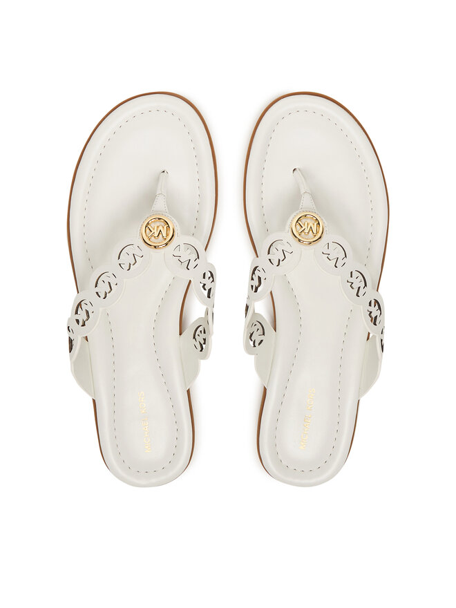 MICHAEL Michael Kors Zehentrenner MICHAEL Michael Kors Jane Thong 40S6JNFS1L Weiß