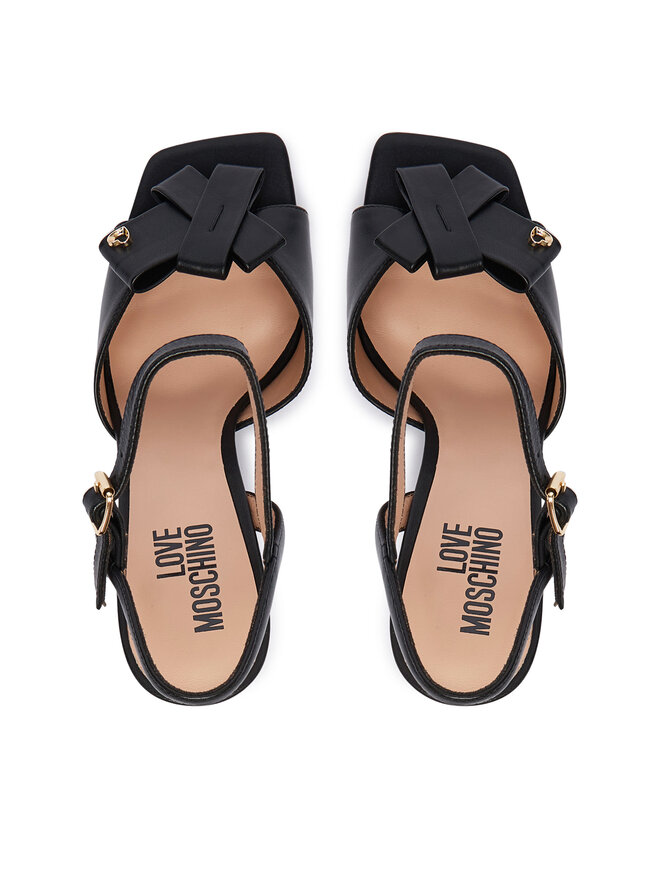 LOVE MOSCHINO Босоніжки LOVE MOSCHINO JA16069G0OIE0000 Чорний