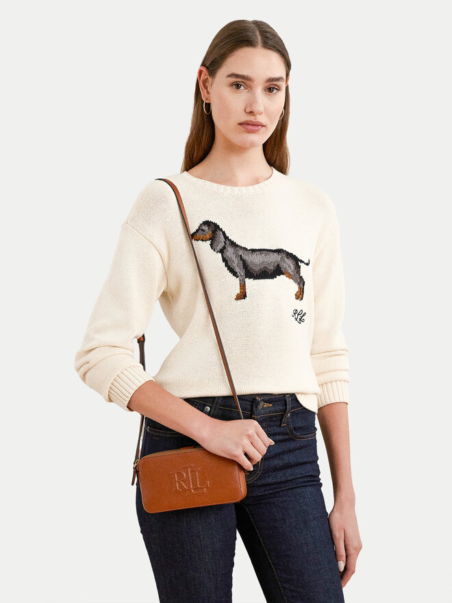 LAUREN RALPH LAUREN Torebka LAUREN RALPH LAUREN 432951475001 Brązowy