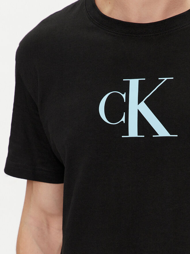 Calvin Klein Swimwear Calvin Klein Swimwear Camiseta KM0KM00971 Negro Regular Fit