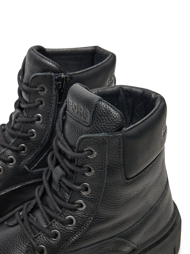 Björn Borg Ботильйони Björn Borg H300 Hiker Mid BJ232066BW Чорний