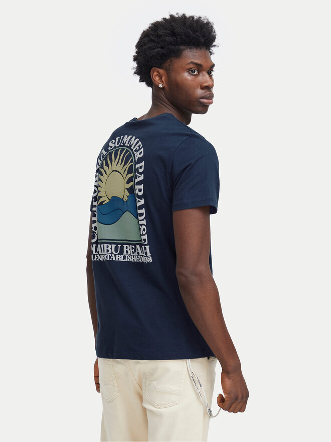 Blend Blend T-Shirt 20716481 Dunkelblau Regular Fit