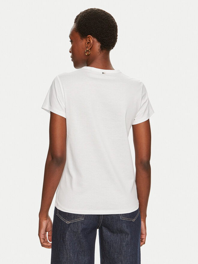 BOSS BOSS Camiseta Eventsa 50522209 Blanco Regular Fit