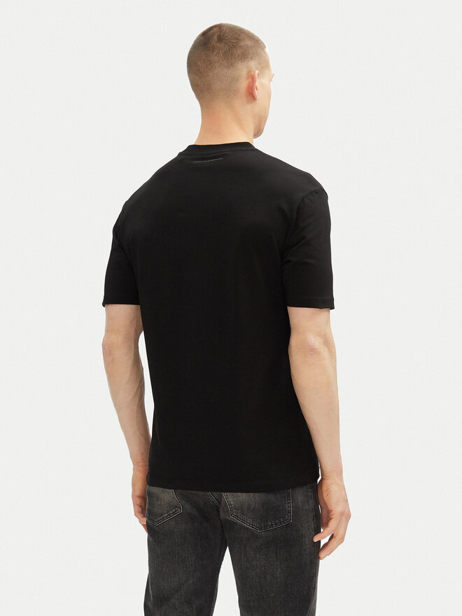 KARL LAGERFELD KARL LAGERFELD Camiseta 755156 552235 Negro Regular Fit