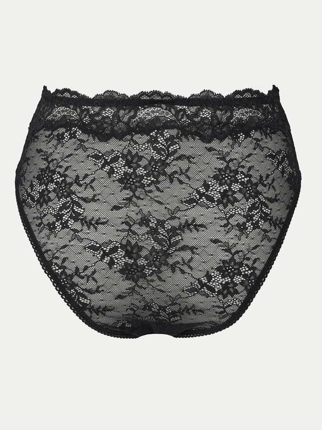 Dorina Dorina Klassischer Damenslip mit hoher Taille FXBF0080LA176 Schwarz
