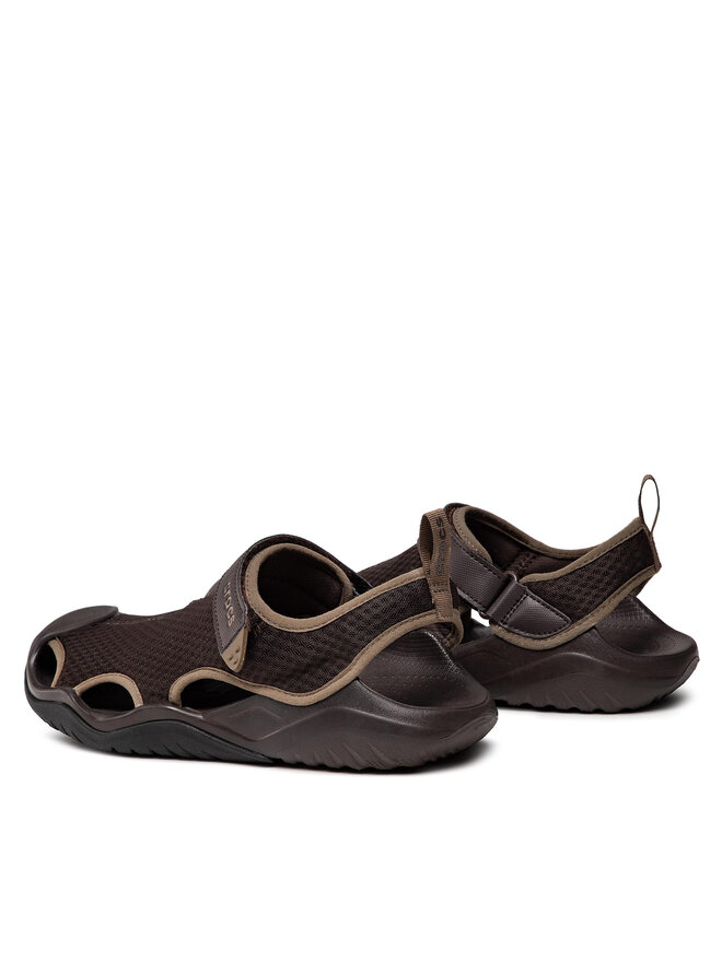 Crocs Босоніжки Crocs Swiftwater Mesh Deck Sandal M 205289 Коричневий