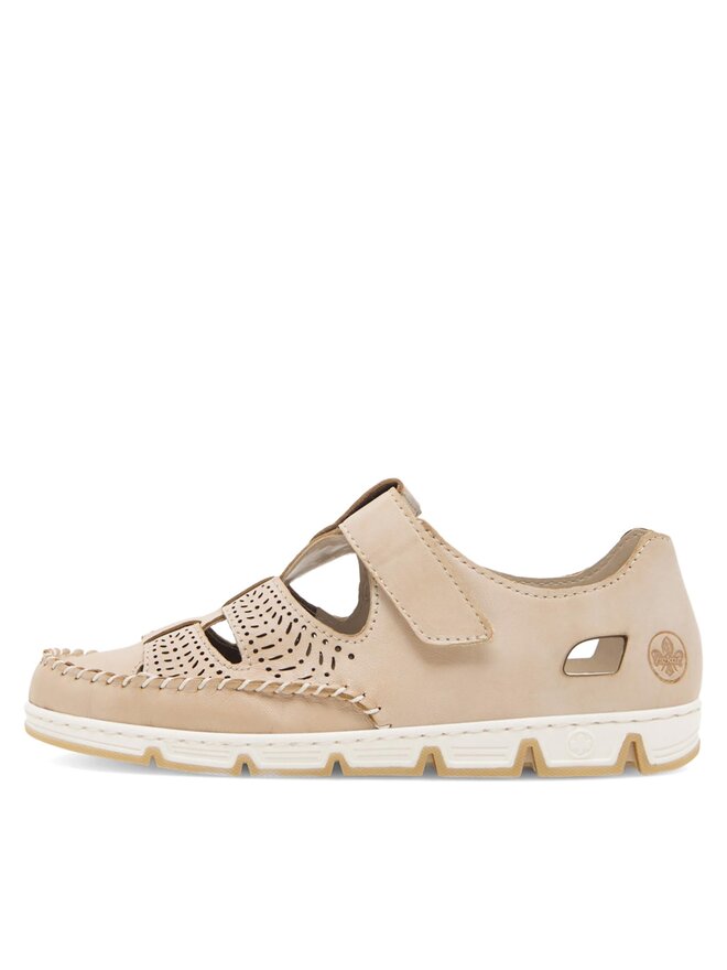 Rieker Halbschuhe Rieker 49958-61 Beige