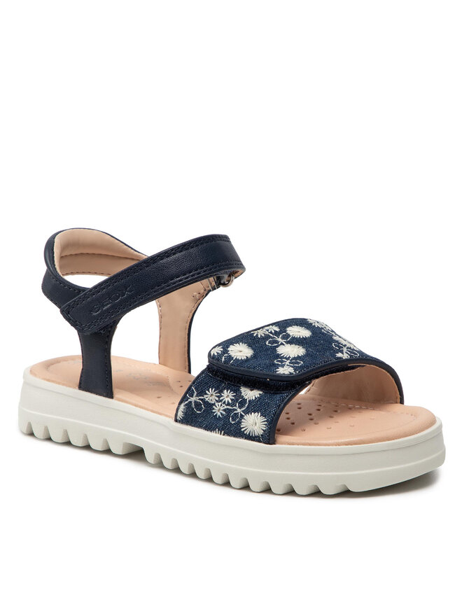 Geox Sandale Geox J S.Coralie G. D J026ED 0DSBC C4002 M Tamnoplava