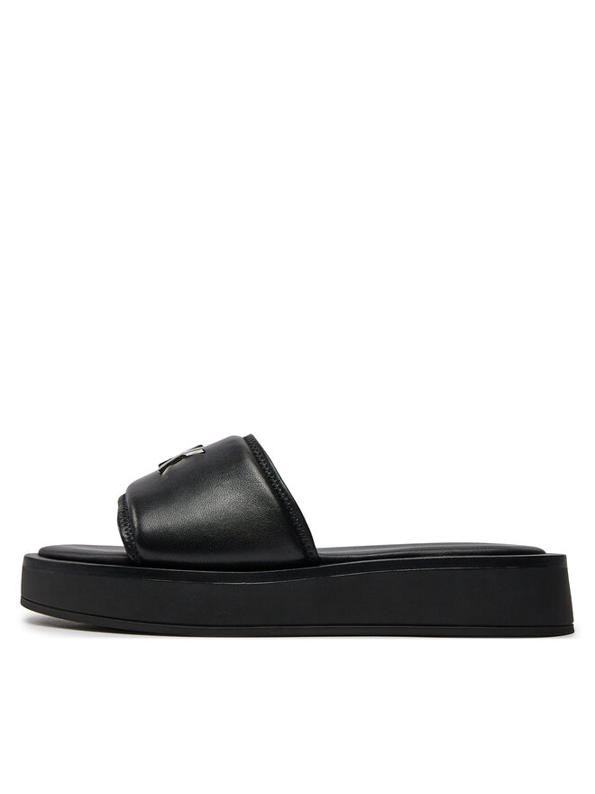 Calvin Klein Šľapky Calvin Klein Flatform Slide Relock Lth HW0HW02049 Čierna