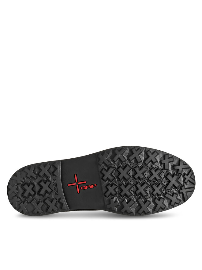 Geox Schnürstiefeletten Geox U Lagorai + Grip B A U46HQA 00043 C9999 Schwarz