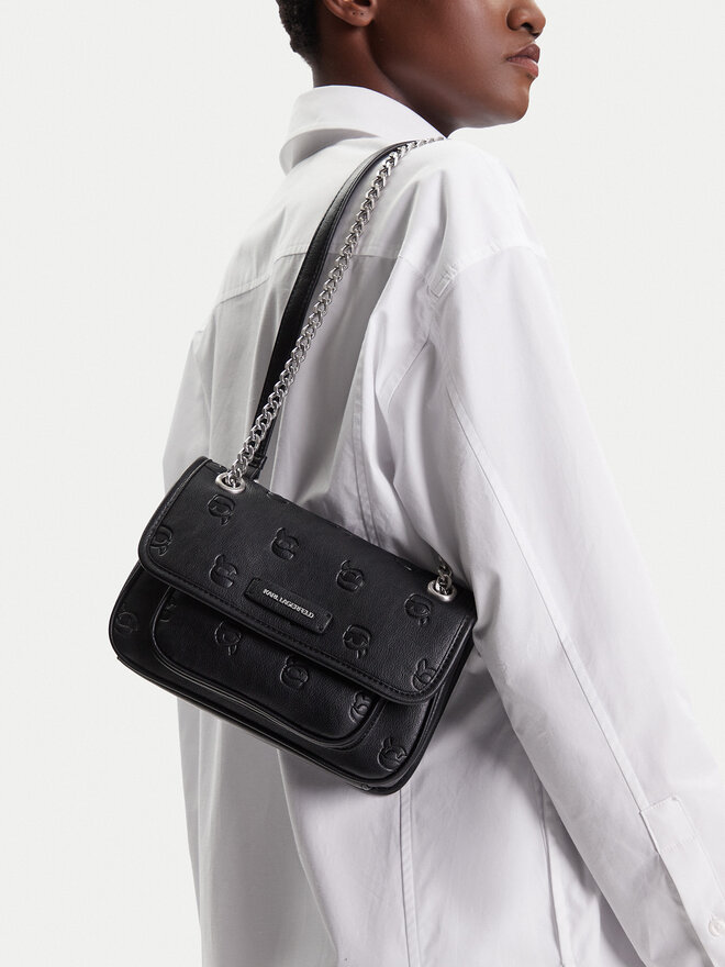 KARL LAGERFELD Handtasche KARL LAGERFELD A3W30109 Schwarz