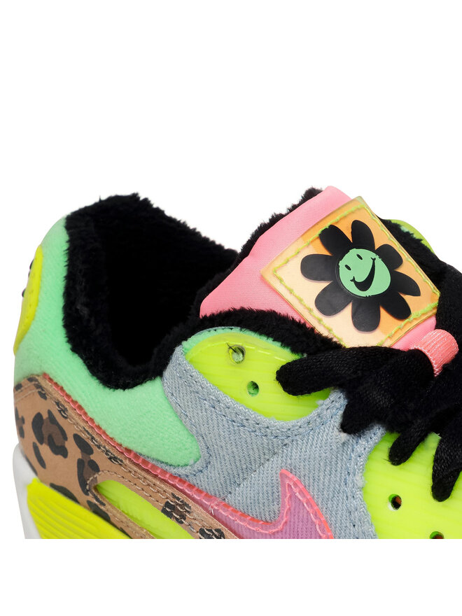 Nike air max 90 lx illusion green/sunset pulse women's shoe size 9 hotsell