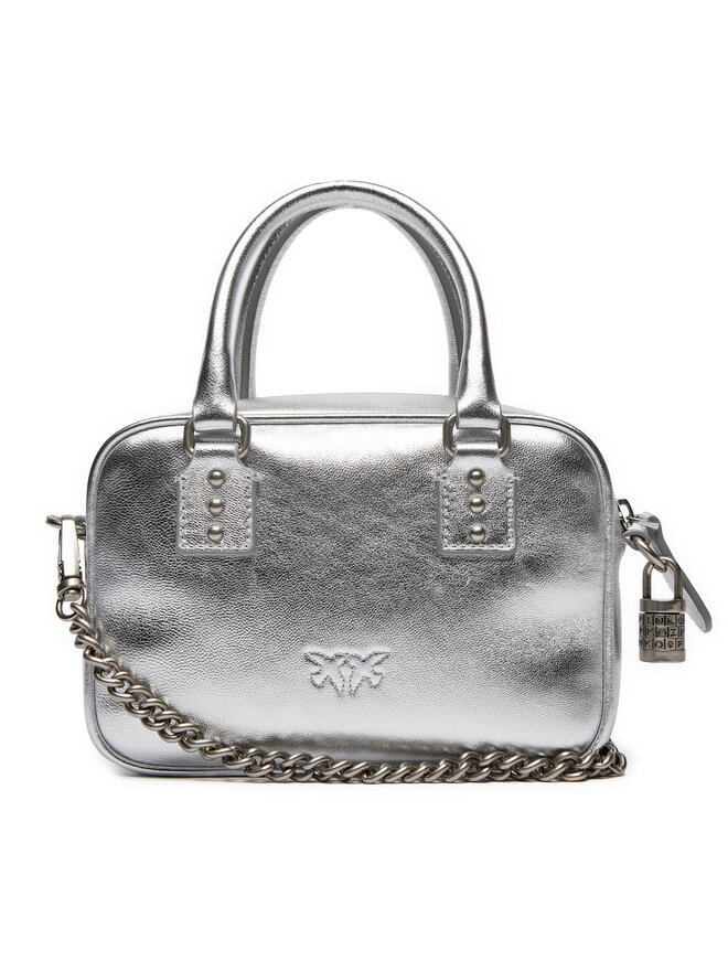 PINKO Borsetta Pinko Bowling Bag Mini PE 24 PLTT 102791 A0F8 Argento