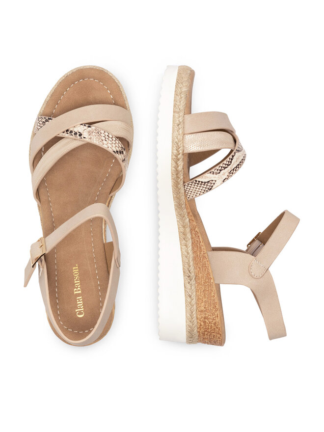 Clara Barson Espadrile Clara Barson WYL0510-04 Bej