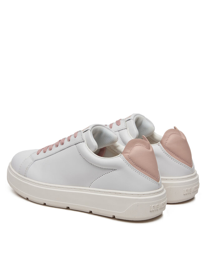 LOVE MOSCHINO Sneakersy LOVE MOSCHINO JA15174G1MIA310C Biały