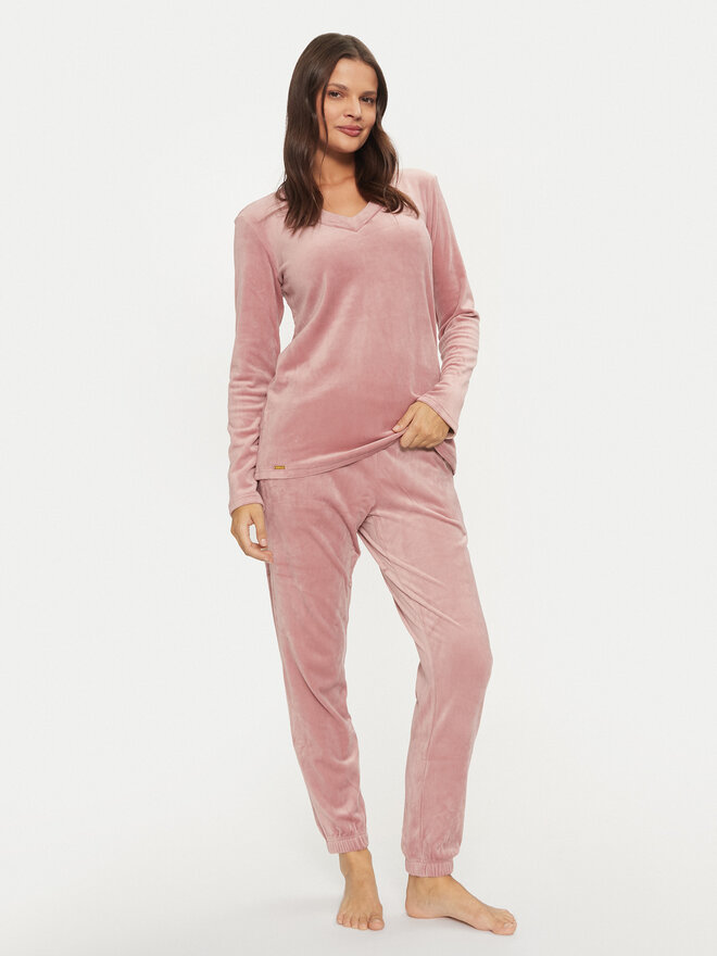 Selmark Selmark Pyjama P8373 Rosa Regular Fit