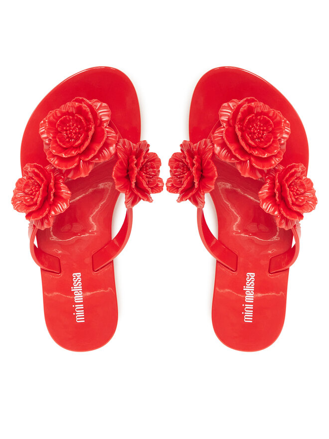 Melissa Japonki Melissa Mini Melissa Harmonic Springtime Inf M 35705 Czerwony