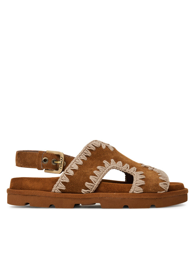 Mou Sandali Mou Low bio sandal MU.SW631006A Rjava
