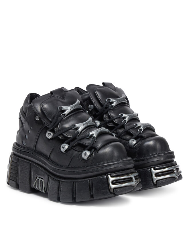 NEW ROCK Αθλητικά NEW ROCK M-106-S112 Μαύρο