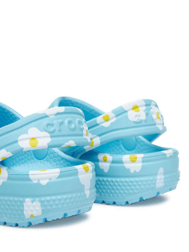 Crocs Чехли Crocs Classic Daisy Clog T 211264 Син