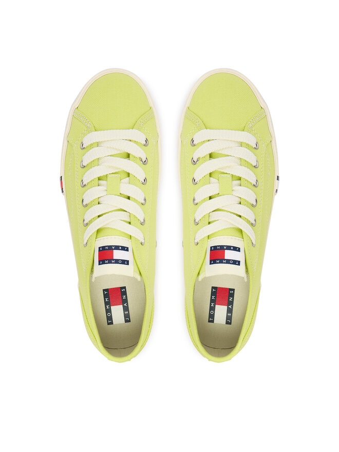 Tommy Jeans Sneakers aus Stoff Tommy Jeans Archive Y2K EN0EN02956 Grün