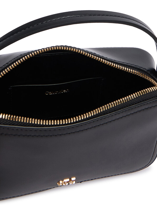 Calvin Klein Handtasche Calvin Klein Ck Hardware Camera Bag LV04F3678G Schwarz