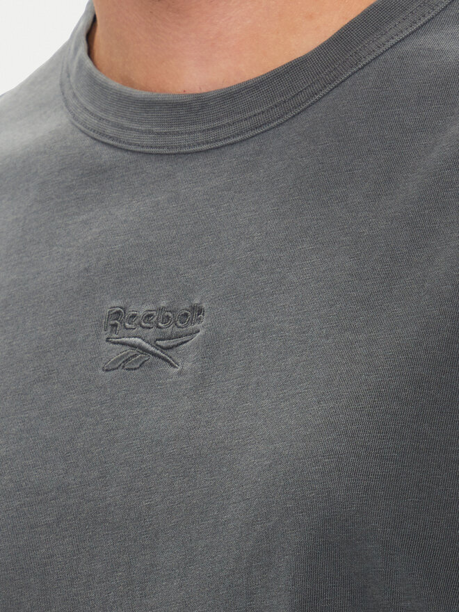 Reebok Reebok Футболка Identity Washed 100200155 Сірий Relaxed Fit
