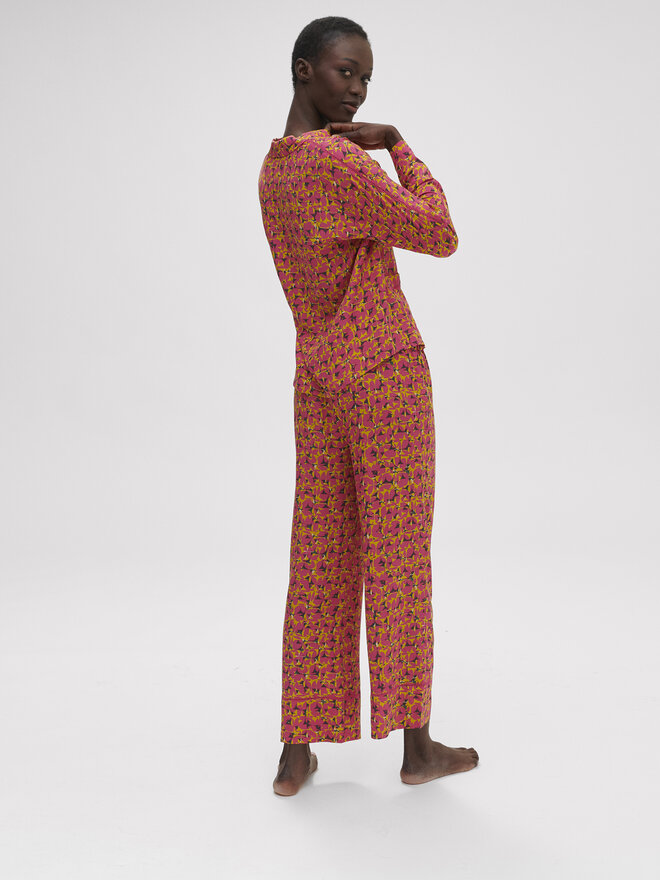 Simone Pérèle Simone Pérèle Pyjama-T-Shirt Songe 18S957 Rosa Wide Fit