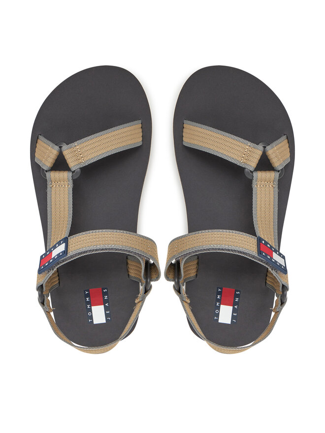 Tommy Jeans Sandali Tommy Jeans Tjm Casual Sandal EM0EM01563 Rjava