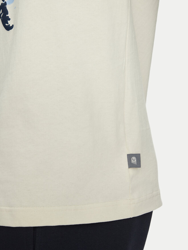 New Balance New Balance Camiseta MT51605 Beis Oversize