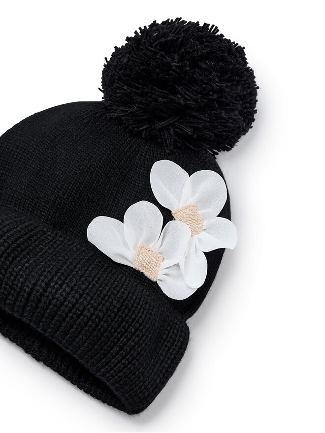 Mayoral Set: gorro, bufanda de tubo y guantes Mayoral 10071 Negro