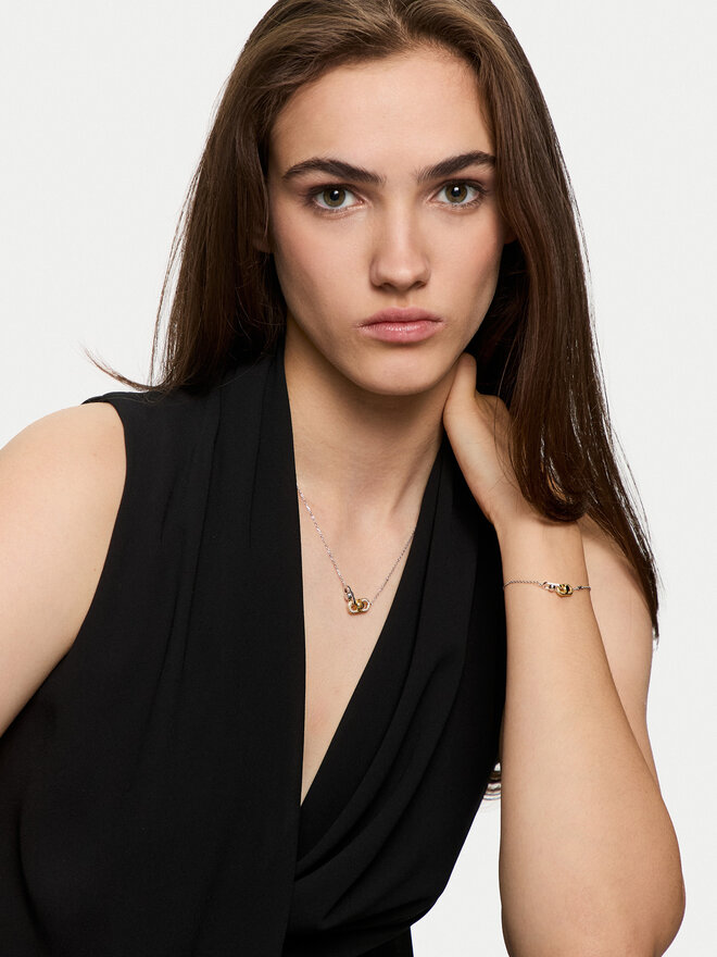 Michael Kors Naszyjnik Michael Kors MKC1734CZ931 Srebrny
