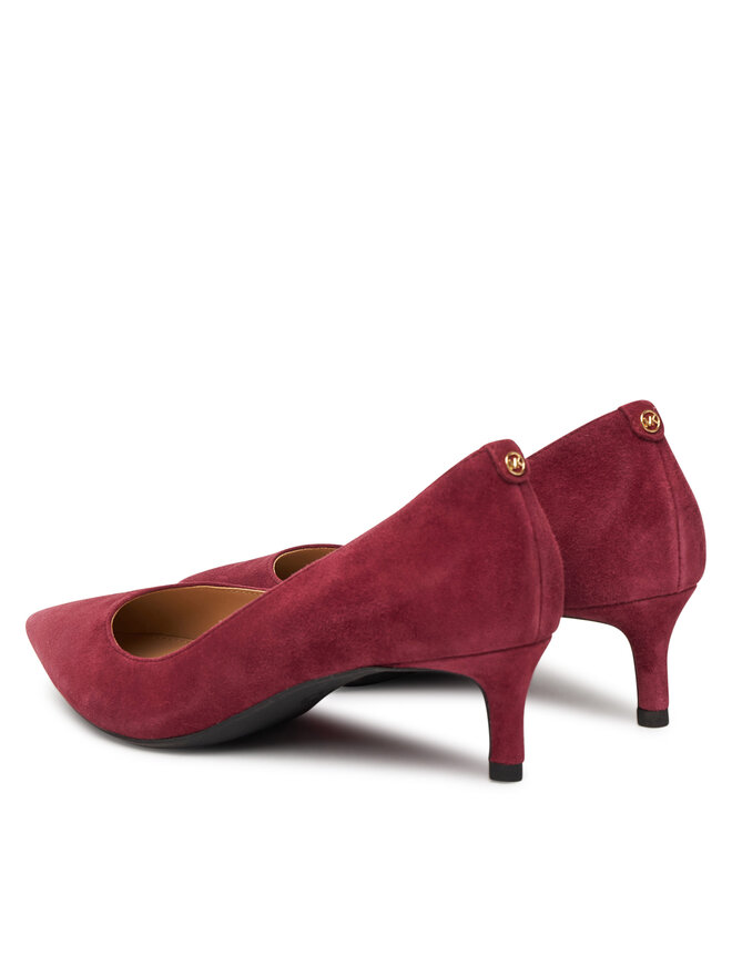 MICHAEL Michael Kors Pantofi cu toc subțire MICHAEL Michael Kors Alina 40R3ALMP1S Vișiniu