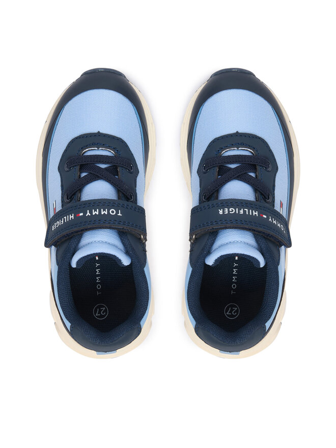 Tommy Hilfiger Sneakers Tommy Hilfiger Low Cut Lace-Up/Velcro Sneaker T1X9-35260-1844 M Blau