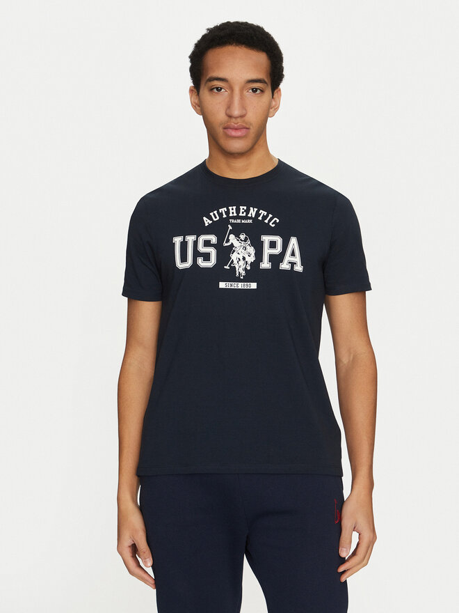 U.S. Polo Assn. U.S. Polo Assn. Majica MUP4083 Mornarsko modra Regular Fit