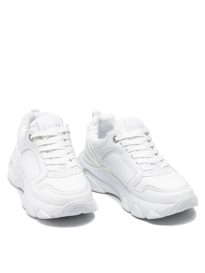 Guess Sneakersy Guess Mags FL5MGS ELE12 Biały