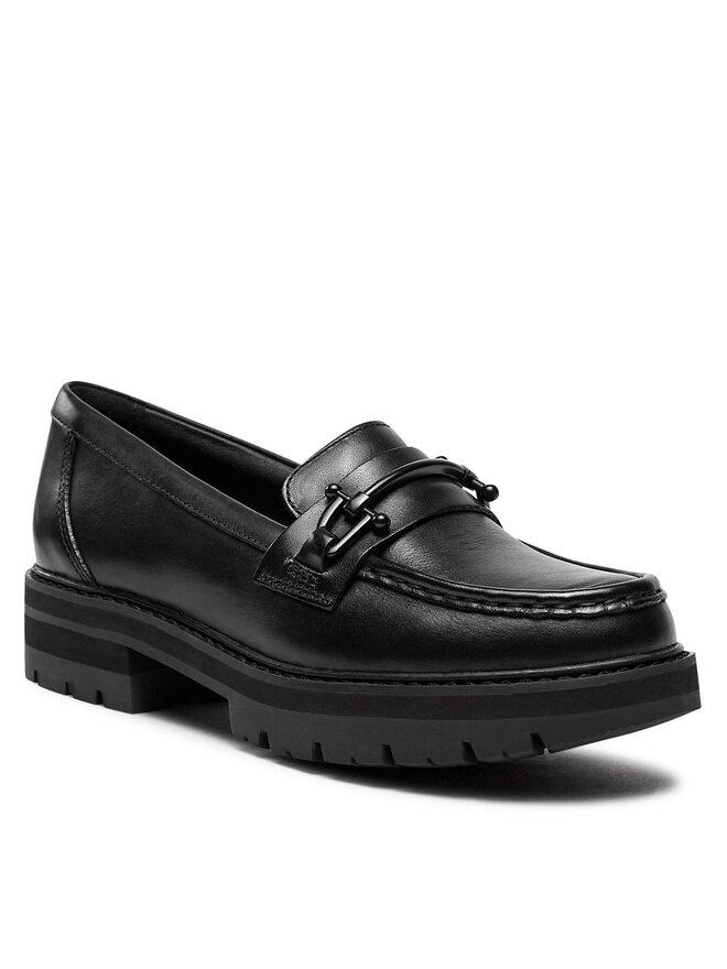 Clarks Loafers Clarks Orianna Bit 261748084 Μαύρο