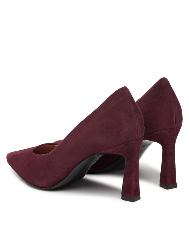 Pollini Pantofi cu toc subțire Pollini SA10257M0NTA0561 Vișiniu