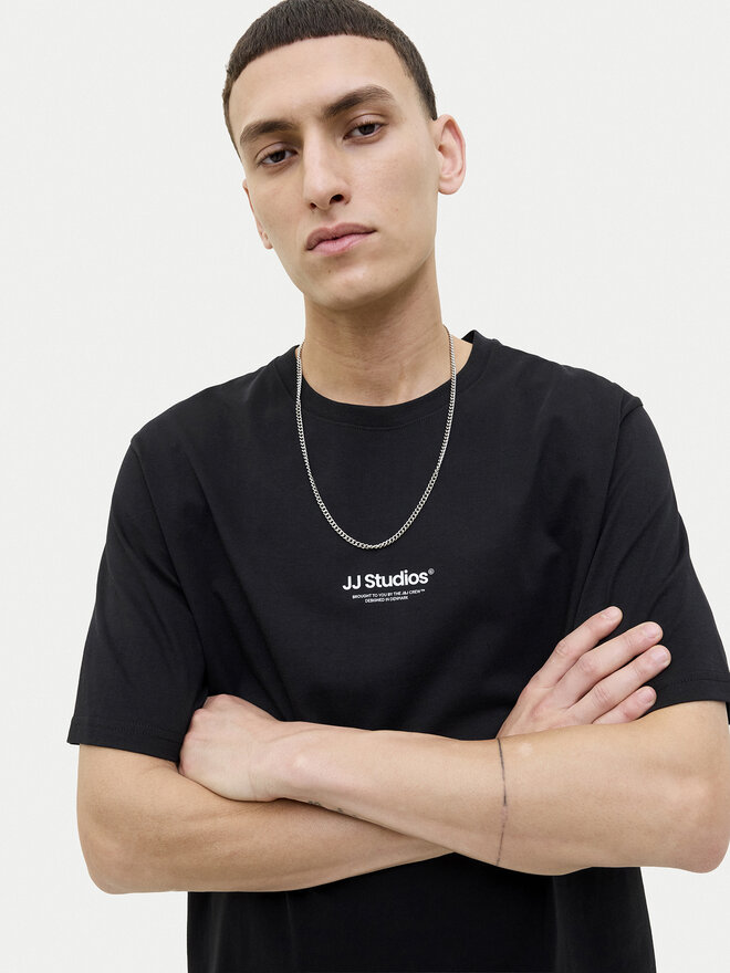 Jack&Jones Jack&Jones Camiseta Soho 12278787 Negro Relaxed Fit