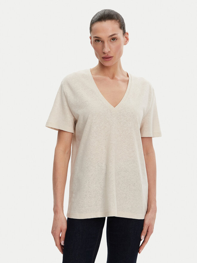 ACCESS FASHION ACCESS FASHION Футболка 53-2148-611 Бежевий Regular Fit