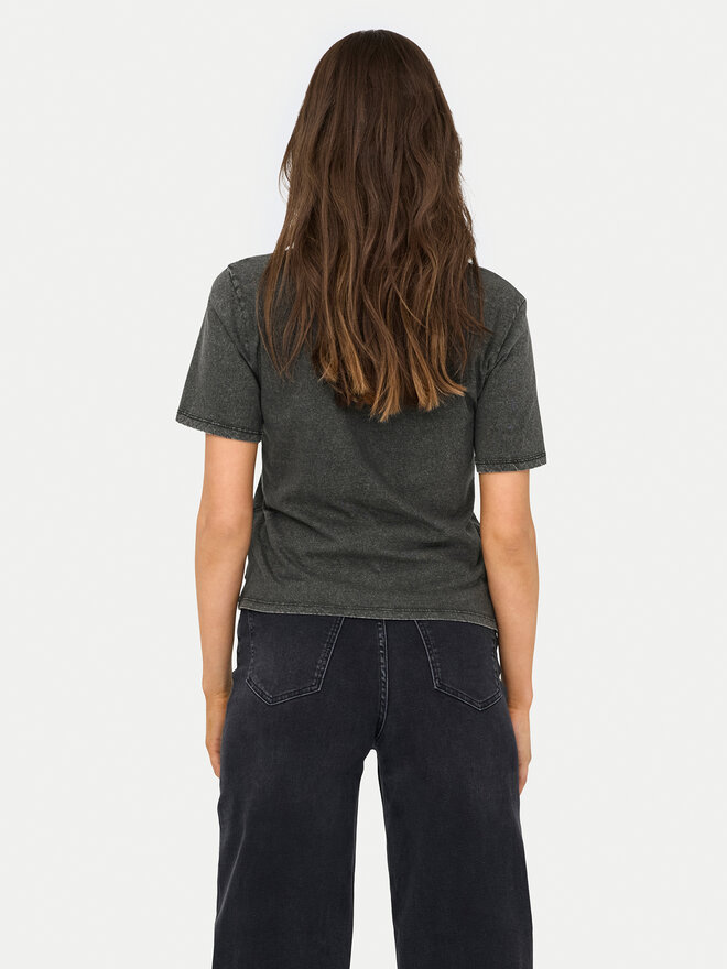ONLY ONLY Marškinėliai Lucy 15346786 Pilka Regular Fit