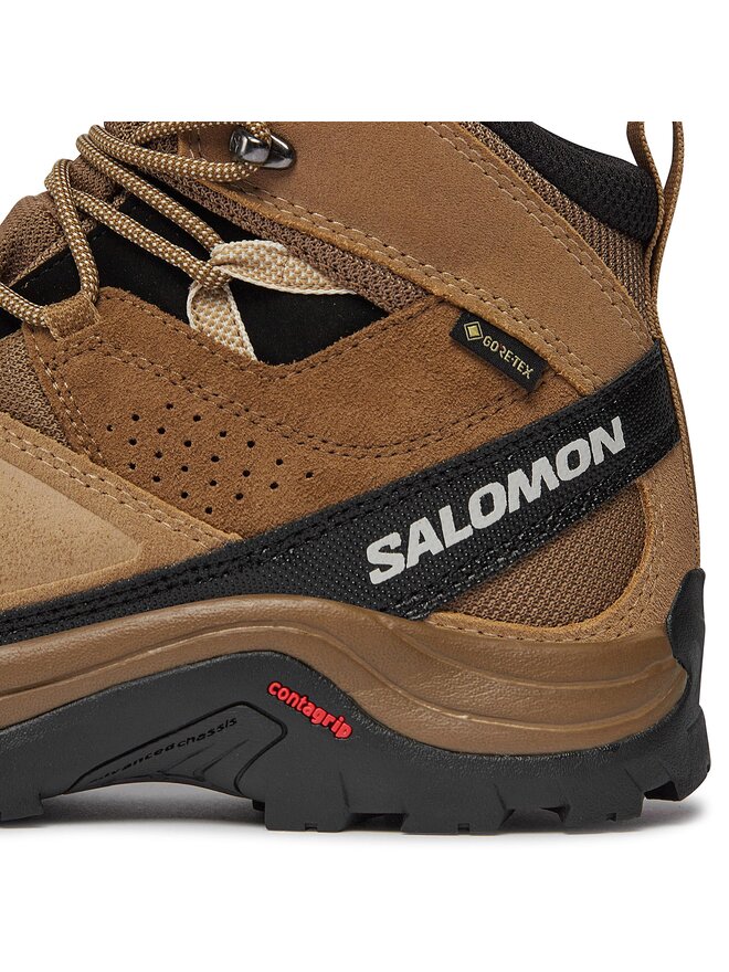 Salomon Trekkingi Salomon Quest Rove GORE-TEX L47181400 Brązowy