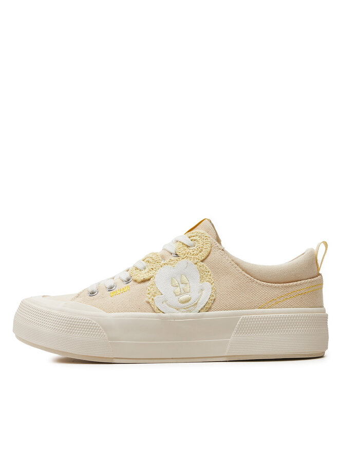 Desigual Sneakers Desigual 24SSKA20 Μπεζ