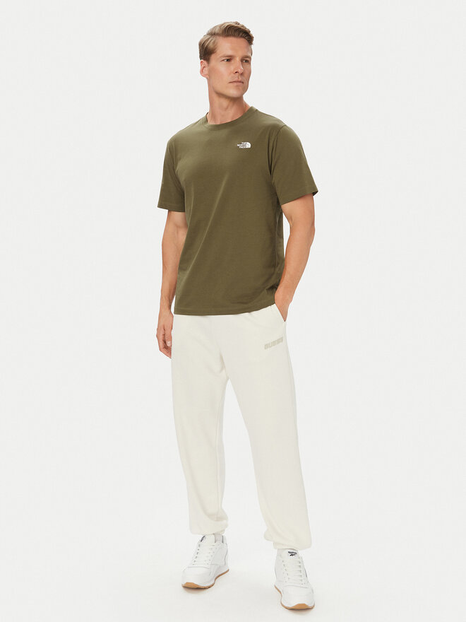 The North Face The North Face T-Shirt Evolution Simple Dome NF0A8CZ2 Khakifarben Regular Fit