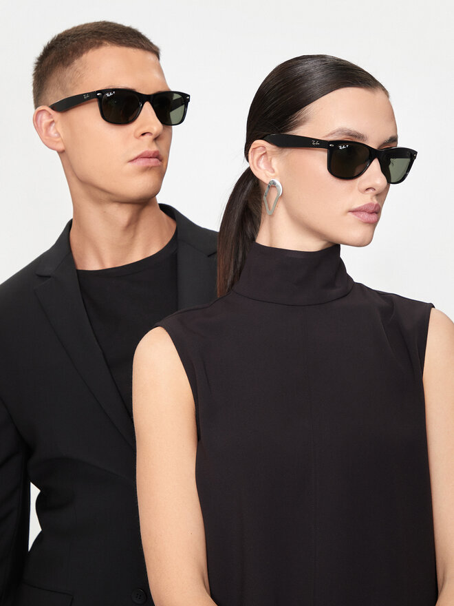 Sonnenbrillen Ray Ban New Wayfarer Classic 0RB2132 901 58 Schwarz eschuhe