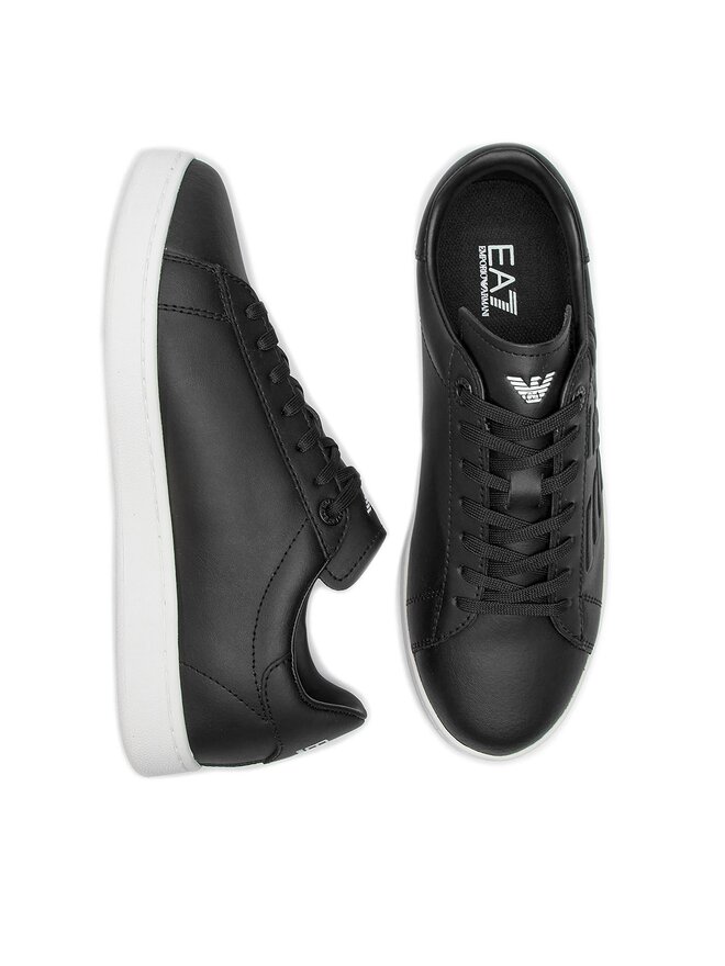 Emporio armani trainers black 2025